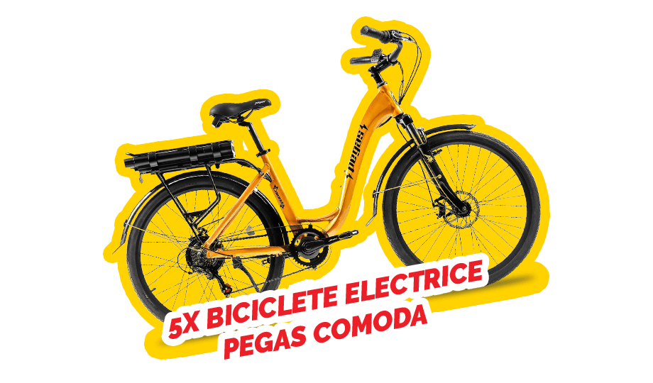 5x Biciclete Electrice Pegas Comoda