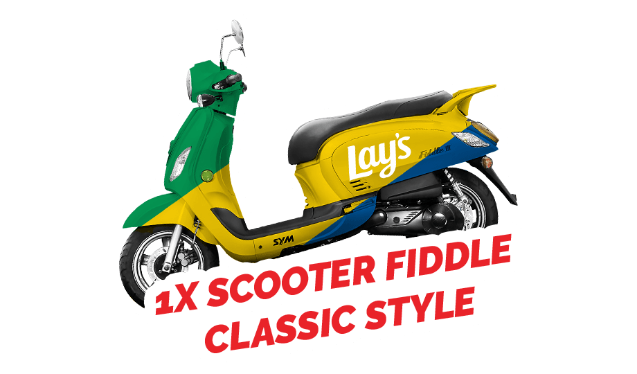 1x Scooter Fiddle Classic Style